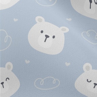 Sleeping Mellow Bear Chiffon