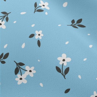 Beautiful Delicate Small Flowe Chiffon