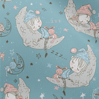 Boy And Girl Sleeping On The M Chiffon