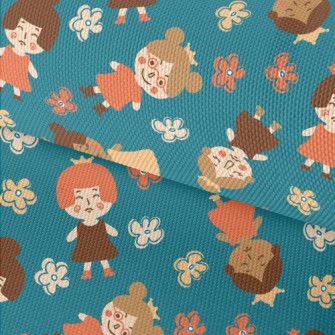 Cute Princesses Waterproof Oxford