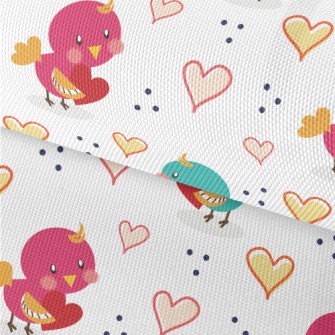 Bird Giving Love Waterproof Oxford