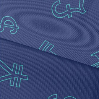 Simple Currency Symbols Waterproof Oxford