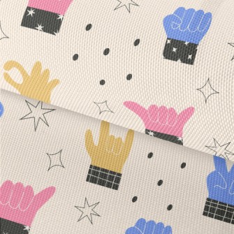 Funny And Flexible Fingers Waterproof Oxford