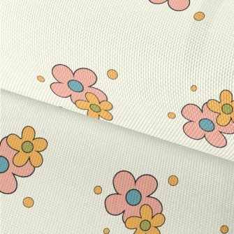 Simple And Plain Little Flower Waterproof Oxford