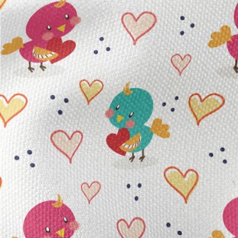 Bird Giving Love Waterproof Canvas