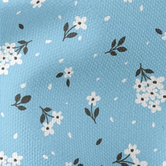 Beautiful Delicate Small Flowe Waterproof Canvas