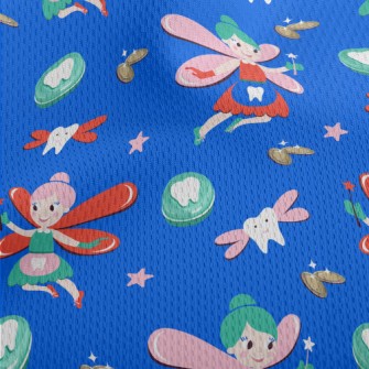 Pretty And Healthy Tooth Fairy Athletic Mesh Flat Back