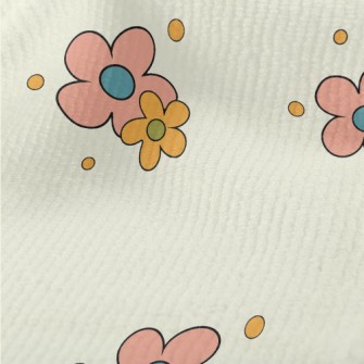 Simple And Plain Little Flower Terry