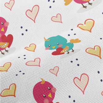 Bird Giving Love Performance Linen