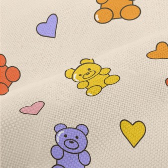 Colorful Gummy Bears Performance Linen
