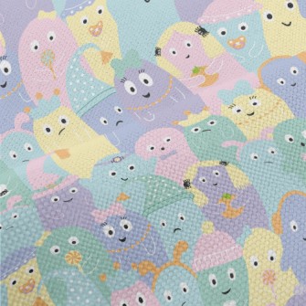 Colorful Monster Pattern Performance Linen