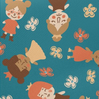 Cute Princesses Twill