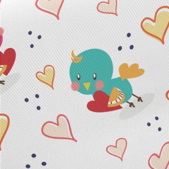 Bird Giving Love Twill