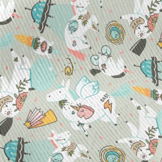 Chubby And Silly Unicorn Standard Corduroy