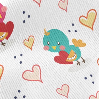 Bird Giving Love Standard Corduroy