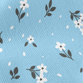 Beautiful Delicate Small Flowe Standard Corduroy