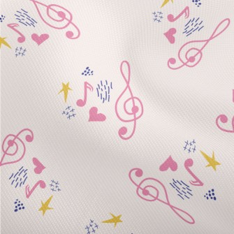 Pink Comfortable Notes Dobby