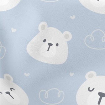 Sleeping Mellow Bear Stretch Ponte