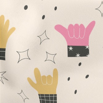 Funny And Flexible Fingers Stretch Ponte