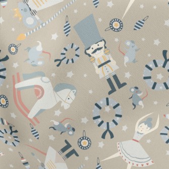 Cute Fairy Tale Pattern Stretch Ponte