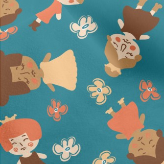 Cute Princesses Micro Fleece
