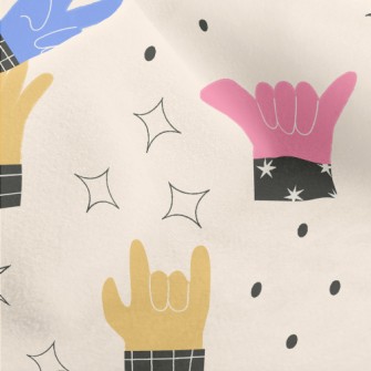 Funny And Flexible Fingers Micro Fleece