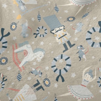 Cute Fairy Tale Pattern Minky