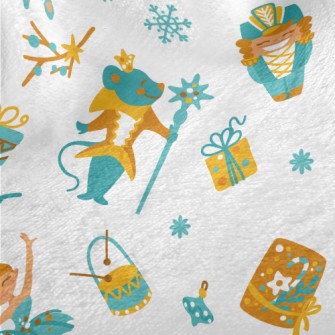 Beautiful And Cute Nutcracker  Minky