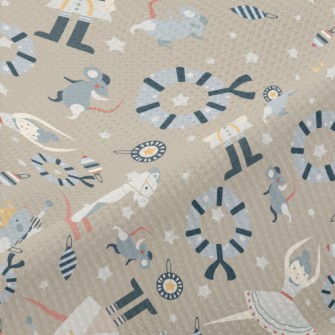 Cute Fairy Tale Pattern Piqué
