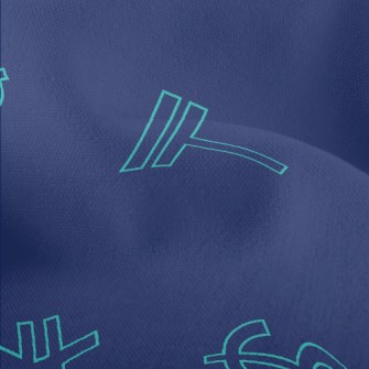 Simple Currency Symbols Lightweight Performance Linen