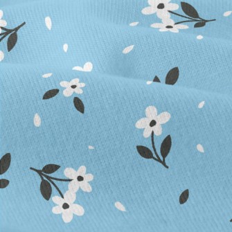 Beautiful Delicate Small Flowe Modern Jersey
