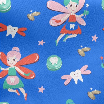 Pretty And Healthy Tooth Fairy Jersey Backed Fleece