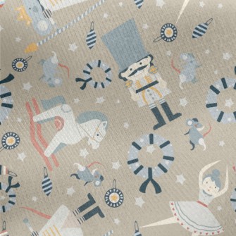 Cute Fairy Tale Pattern Jersey Backed Fleece