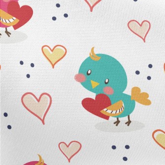 Bird Giving Love Pongee