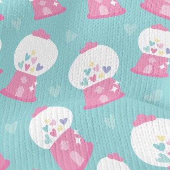 Soft And Colorful Candy Capsul Stretch Jersey