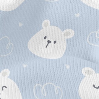Sleeping Mellow Bear Stretch Jersey