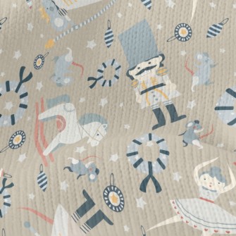 Cute Fairy Tale Pattern Stretch Jersey