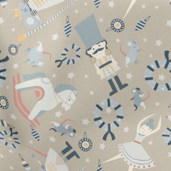 Cute Fairy Tale Pattern Lightweight Cotton Poplin
