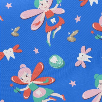 Pretty And Healthy Tooth Fairy Midweight Cotton Poplin