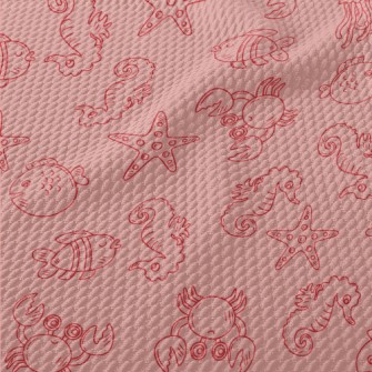 Exquisite And Simple Marine An Birdseye Piqué