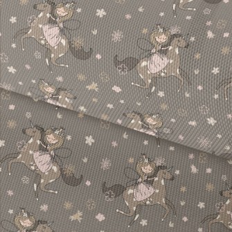 Little Fairy Riding A Unicorn Waterproof Oxford