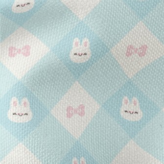 Cute And Comfortable Rabbit Pl Waterproof Canvas