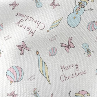 Fresh And Simple Christmas Pat Waterproof Canvas