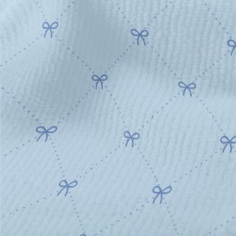 Water Blue Diamond Lattice Wit Terry