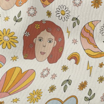 American Realistic Female Head Terry