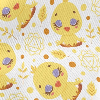 Meditation Thinking Little Yel Standard Corduroy