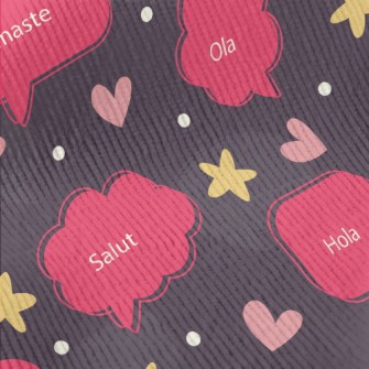 Full Of Love And Dialog Text Standard Corduroy