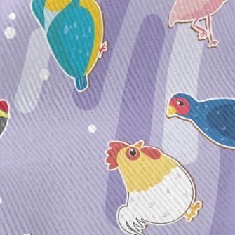 Cute And Cute Birds Standard Corduroy