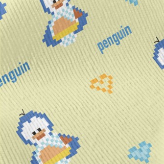 Pixel Style Penguin Standard Corduroy