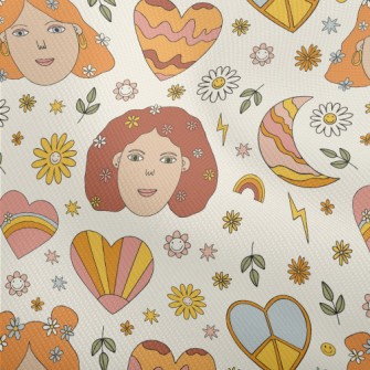 American Realistic Female Head Dobby